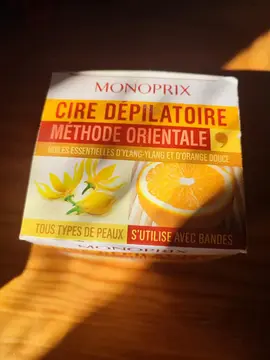 Cire dépilatoire