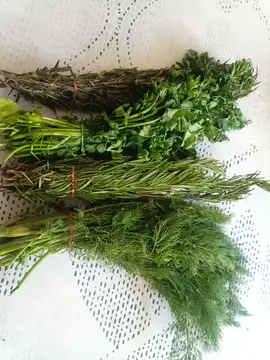 lot bouquets aromates