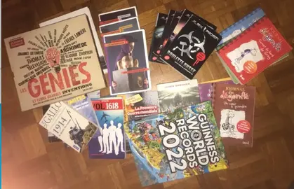 Lot de 30 livres/BD pour 9-15 ans