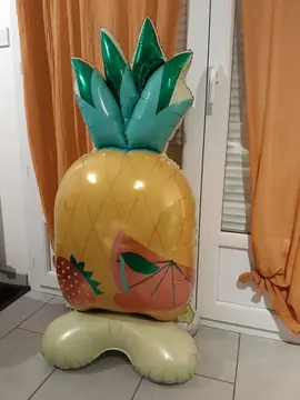 ballon gonflé forme ananas 🍍