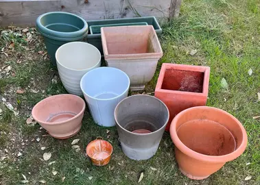 pots de fleurs