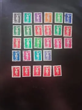 Timbres France - Mariannes de Briat
