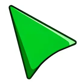 Table verte en plastique