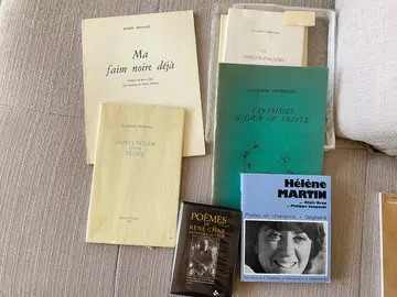 livres cd k7 de poesie