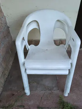 lot de 4 chaises blanches