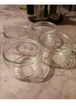 lots de pots en verre