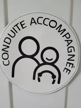 signalétique conduite accompagnée