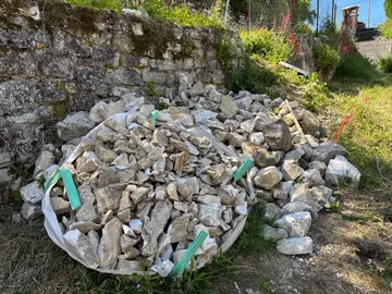 Pierres calcaire toutes tailles