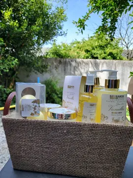 Produits de beauté à la vanille