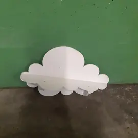 Etagère pour chambre d'enfants en forme de nuage - L60cm x P38cm