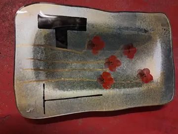 Plateau en verre - 50x30