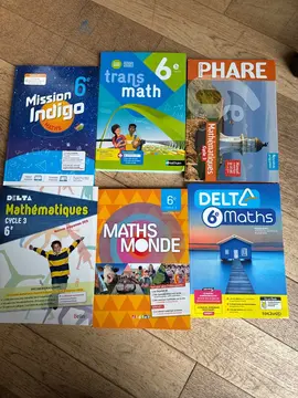manuels de maths 6e