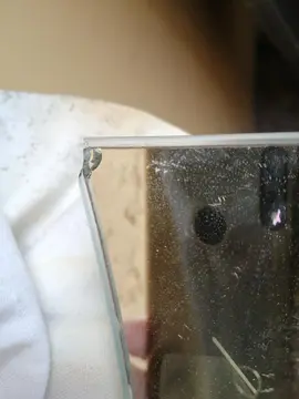 2 miroirs "vague" à coller