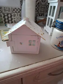 petite maison porte bougie
