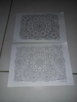 lot 2 coloriages petit format