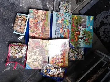 5 puzzles enfant