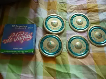 Pour conserves : Capsules de rechange Le Parfait