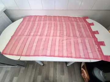 rideaux rose