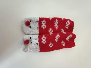 chaussettes hiver femme motifs Noël