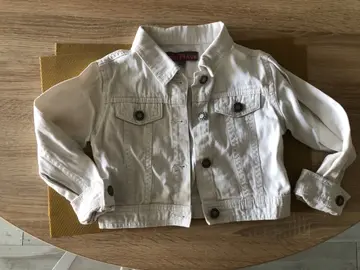 petit blouson blanc 4/5 ans