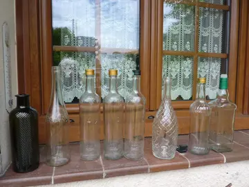 bouteilles en verre