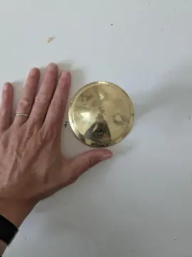 poignée de porte Dorée
