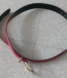 ceinture rouge