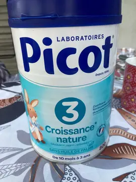 boîte de lait en poudre neuve pas ouverte
