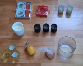 lot de bougies