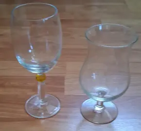 lot de verres à vin