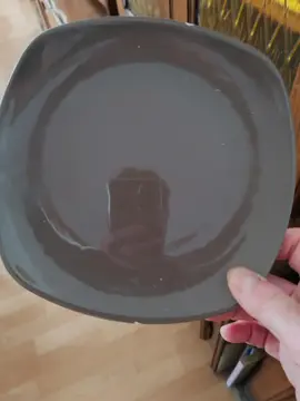 assiette ébréché