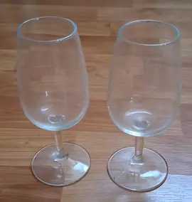 lot de verres à vin
