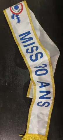 Écharpe anniversaire miss 30ans
