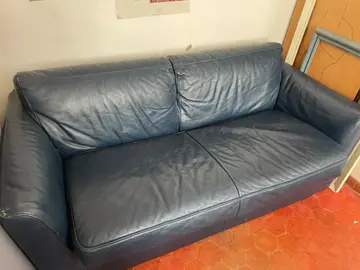 canapé convertible cuir
