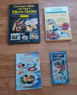 lot de livres de cuisine