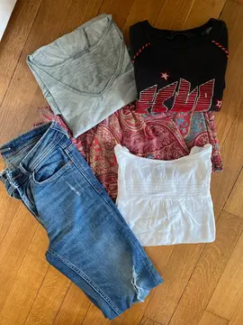Lot vêtements taille S