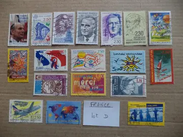 Timbres de France lot D