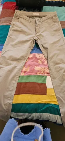 2 pantalons garçon taille 40