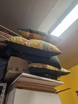 coussins d’extérieur, chaise de jardin, balancelle, etc