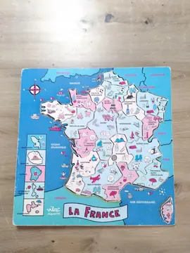 puzzle en bois La France