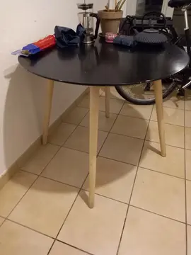 table à manger 120cm diam