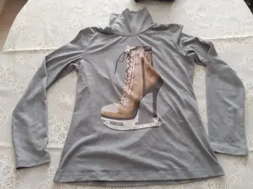 pull fin gris t 38-40