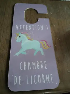 pancarte licorne