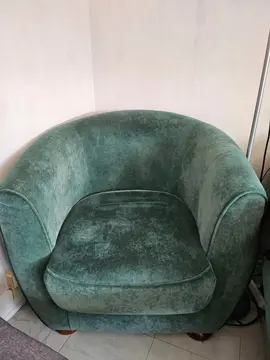 Fauteuil vert