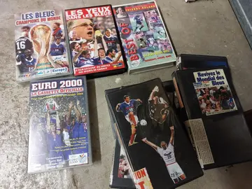 Cassettes vidéo Foot