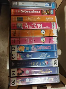 Cassettes video