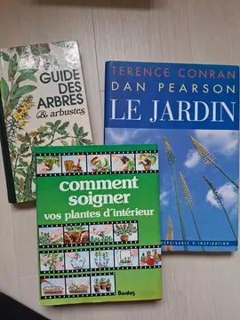 Livres thème jardin/plantes