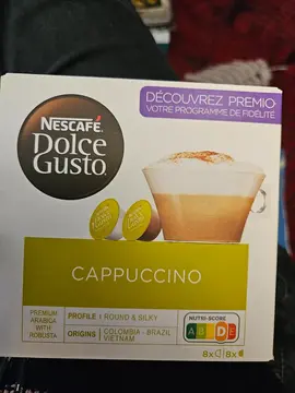 Dosettes Cappuccino Dolce Gusto