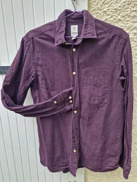 Chemise violette, taille S