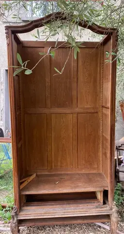 grande armoire vec miroir à donner